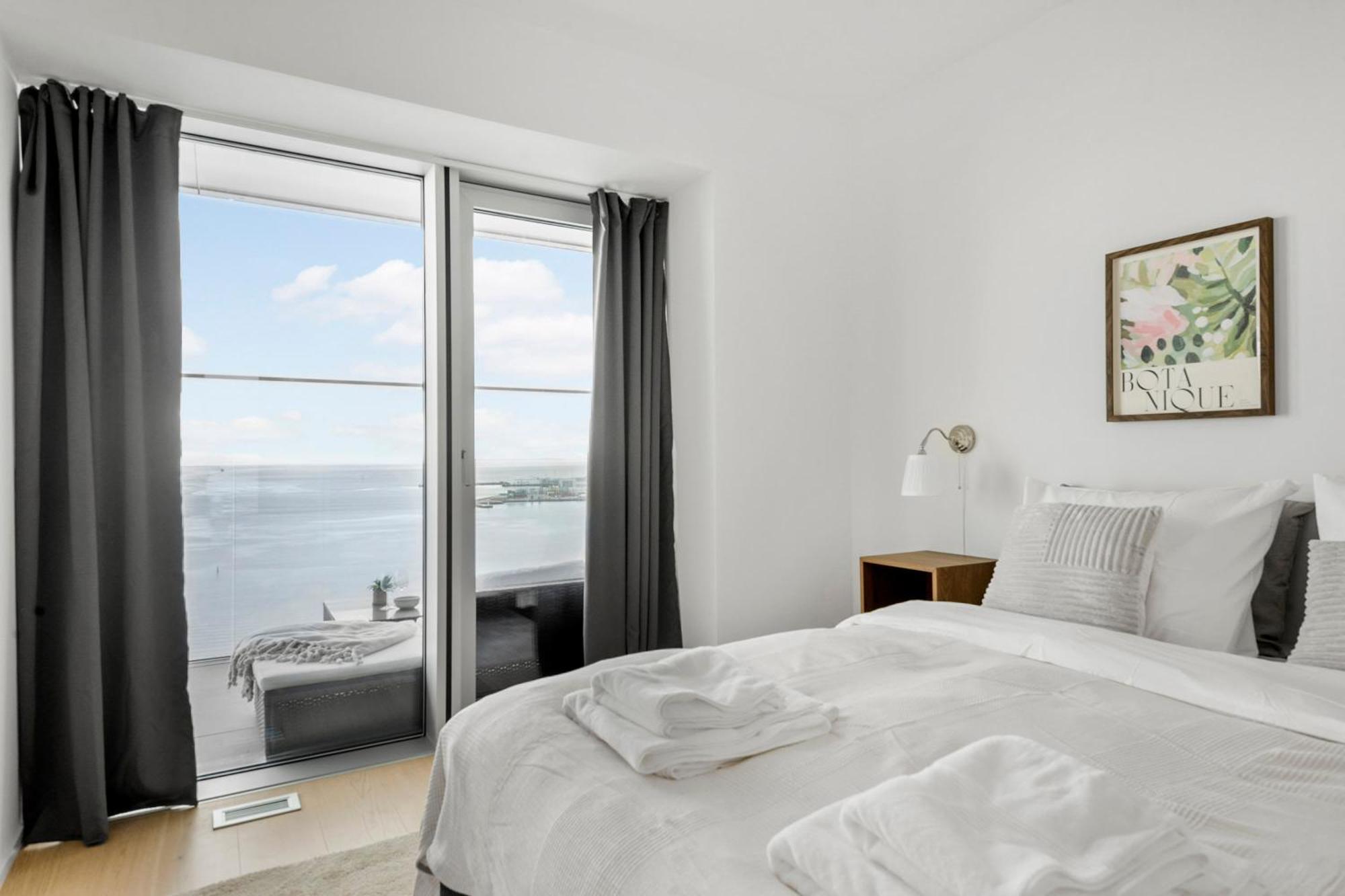 شقة Endless Ocean Views With Private Balcony Århus المظهر الخارجي الصورة